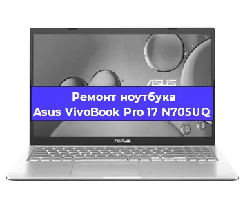 Замена процессора на ноутбуке Asus VivoBook Pro 17 N705UQ в Екатеринбурге